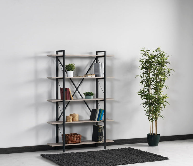 Walker Edison | Metal X Tier Bookshelf