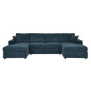 3 Piece Double Chaise Sectional Sofa by Unique Piece Furniture