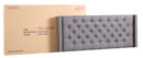 Nailhead Bed Transitional Vibrant by HouseOfZazla