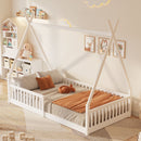 House Shaped Design Bed With Fence by HouseOfZazla