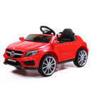 6V Licensed Mercedes Benz AMG Electric Vehicle, Kid Ride on Car with Parental Remote Control, MP3 Player Headlights Opening Doors for Children 3-8, Red