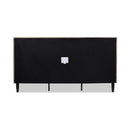 Aspen - Vertical Tufted Modern Headboard Platform Bed Set by HouseOfZazla