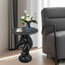 Horse Head Accent Table Animal Statue End Table by HouseOfZazla