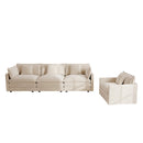 2-Piece Upholstered Sofa Set