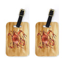 Cooked Crab Sandy Beach Luggage Tag
