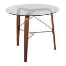 Trilogy - Contemporary Round Dinette Table by HouseOfZazla