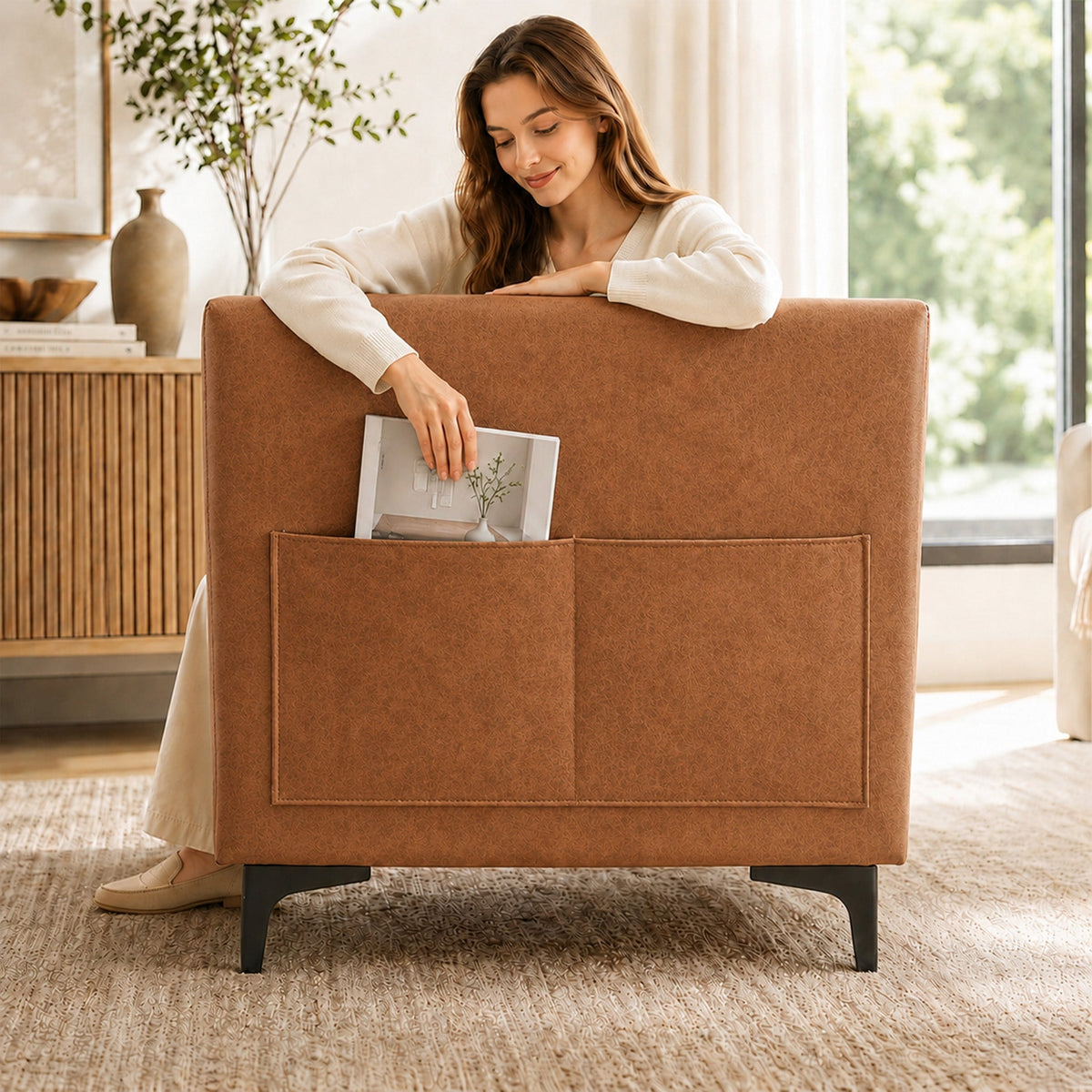 Elegant Button Tufted Sofa, photo 5 of 10