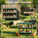 Egg Laying Boxes, Metal Nesting Boxes, Chicken Nesting Boxes by HouseOfZazla
