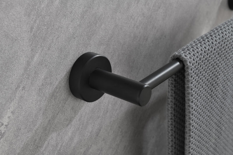 6 Piece Bathroom Towel Rack Set Wall Mount