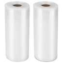 2 Rolls of Vacuum Sealer Bags 10.82inx49ft BPA Free Safe Vacuum Bags Keep Fresh Vacuum Machine (L)