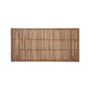 7-Piece Outdoor Acacia Wood Dining Set, 69" Rectangular Patio Table & 6 Mix by HouseOfZazla