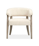 Braelyn - Upholstered Host Chair (Set of 2) - Dorian Gray by Unique Piece Furniture