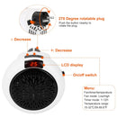 900W Portable Heater Fan Wall Outlet Space Heater Plug-in Heater Adjustable Temperature Auto Shut off w/Remote Control
