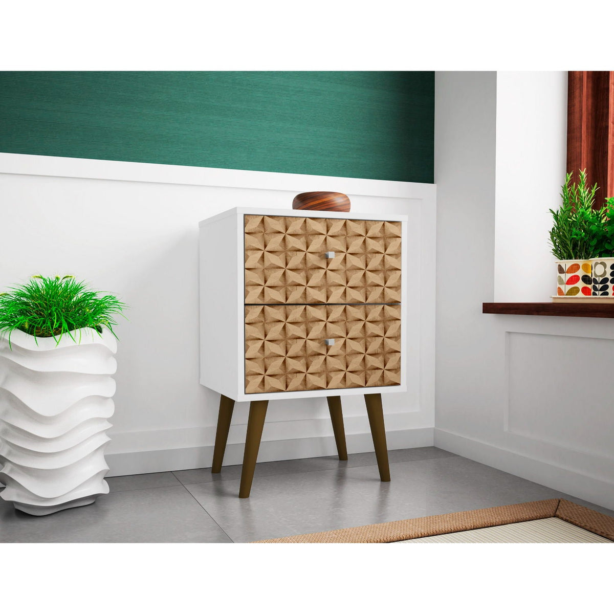 Liberty - Nightstand With 2 Drawers For Bedroom, photo 4 of 7