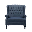 Dunham Contemporary Fabric Tufted Oversized Pushback Recliner