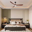 Smart Ceiling Fan With Lights, 3 Blades, Reversible Quiet DC Motor For Indoor by HouseOfZazla