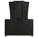 Lorient 8-drawer LED Dresser with Mirror Black