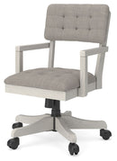 Robbinsdale - Home Office Desk Chair - Antique White by Unique Piece Furniture