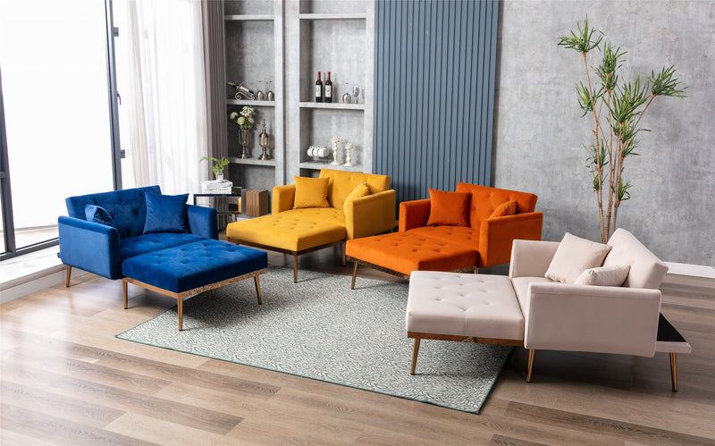 Accent chaise lounge chair for Home or Office