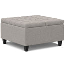 Harrison - Upholstered Coffee Table Storage Ottoman by Unique Piece Furniture