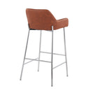 Daniella - Contemporary Fixed Height Bar Stool (Set of 2) by HouseOfZazla