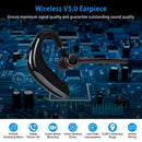 Wireless V5.0 Earpiece ENC Driving Earbuds 180¡ Rotatable Left Right Ear Fit Earphone For Business Driving Running