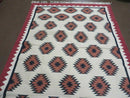 5' X 8' Hand Woven Wool Rug Contemporary Kilim Dhurrie Modern Oriental Area Rug