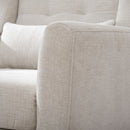 Modern Accent Chair Upholstered Foam Filled Living Room Chairs Comfy Reading Chair Mid-Century Modern Chair With Fabric Lounge Arm Chairs Armchair For Living Room Bedroom by Unique Piece Furniture