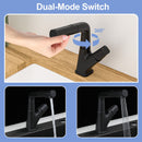 Pull Down Bathroom Sink Faucet With Three Water Modes And Construction - Matte Black by HouseOfZazla