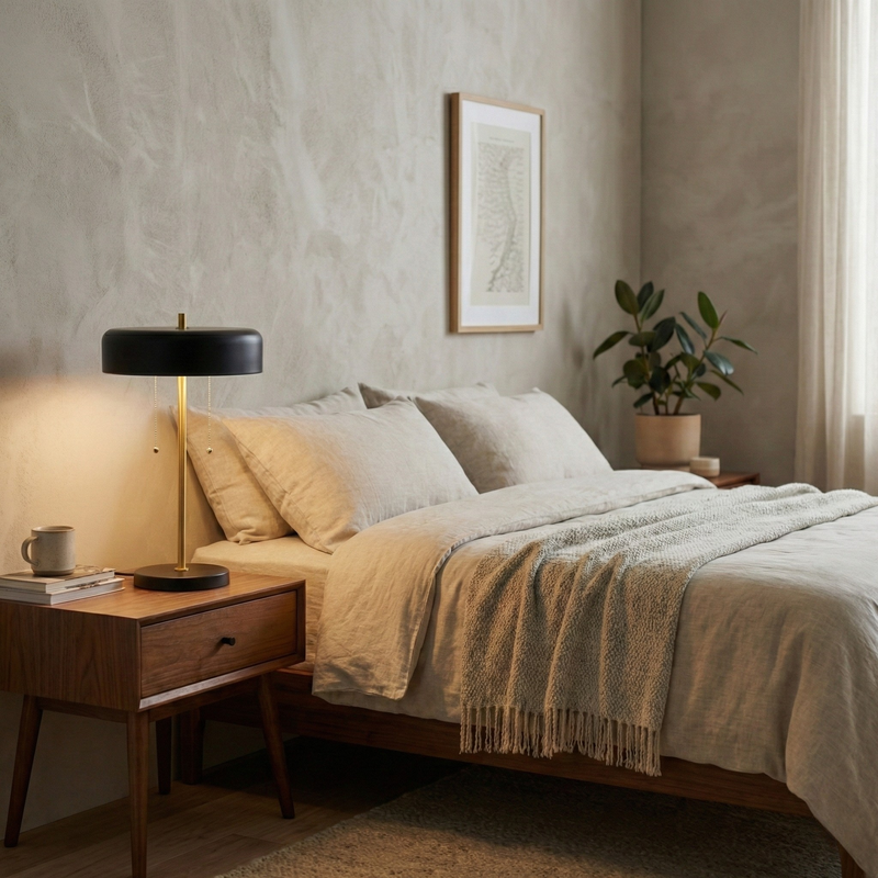 Obni Nordic Home Creative Romantic Desk Bedside Lamp, photo 5 of 7