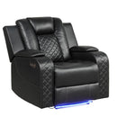 Benz - LED & Power Recliner Chair by HouseOfZazla