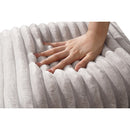 Modern CorduroyCorner sofa Sleeper Sofa Couch With Comfy Deep Seat& 6 Pillows