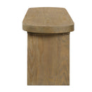 Indoor Dining Bench, 350 Lbs Weight Capacity, Fits 3 People - Pine by HouseOfZazla