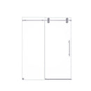 Frameless Single Sliding Shower Door With Clear Tempered Glass by HouseOfZazla
