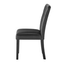 Olga - Dining Chair Set (Set of 2) - Charcoal Black by Unique Piece Furniture