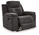 Brysonview - Zero Wall Recliner - Charcoal by Unique Piece Furniture