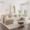 Comfort U Shaped Couch with Reversible Chaise