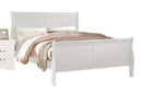 Louis Philippe - Sleigh Style Bed by Unique Piece Furniture