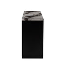 Stacey - Buffet With Storage Drawers And Marble Detailing - Black / Marble by Unique Piece Furniture