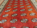 7' X 9' Vintage Handmade Bokhara Turkoman Pakistan Wool Rug Carpet Nice