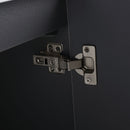 Contemporary Wall Mounted Bathroom Vanity With Resin Double Sink by HouseOfZazla