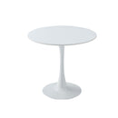 Round Dining Table With Tulip Style Base by HouseOfZazla