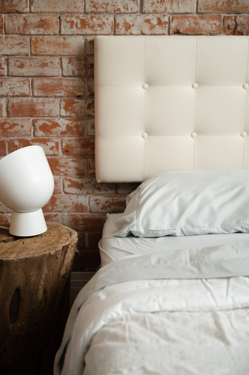 4-Piece Pewter Microplush and Bamboo King Hypoallergenic Sheet Set