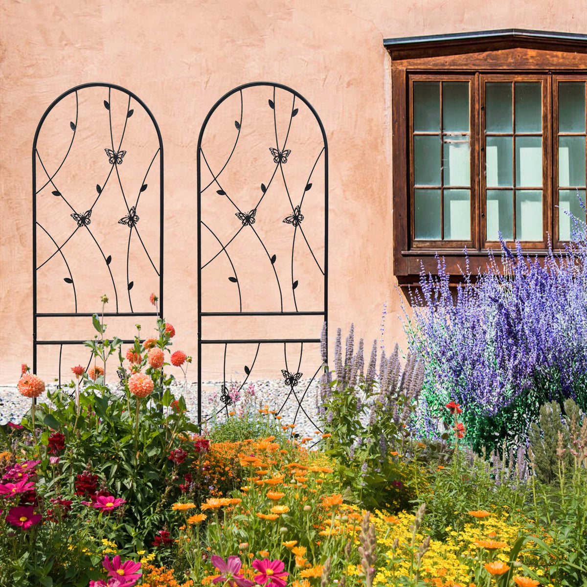 4 Pack Metal Garden Trellis, photo 8 of 10