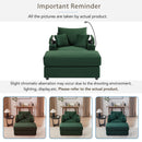 Modern Style Loveseat Sofa Sectional Sofa Couch With Storage Space, A Movable Ottoman, Two USB Ports, Two Cup Holders, A Phone Holder For Living Room by HouseOfZazla