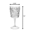 Paisley Acrylic Wine Glasses (Set of 4) by HouseOfZazla