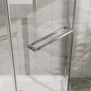 Durable Hardware Neo Angle Frameless Shower Door With Acrylic Base Combo by HouseOfZazla