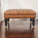 Buffalo - Ottoman With Castor Legs by HouseOfZazla