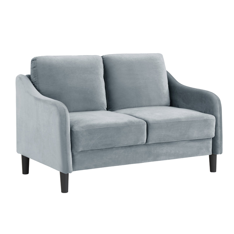51.5" Loveseat Sofa Small Couch for Small Space for Living Room, Bedroom, Grey