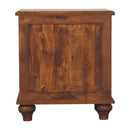 Solid Wood Lume Panel Bedside Table